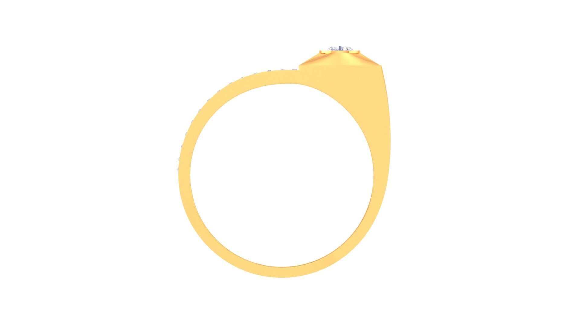 Gents ring - 4 3D print model_3