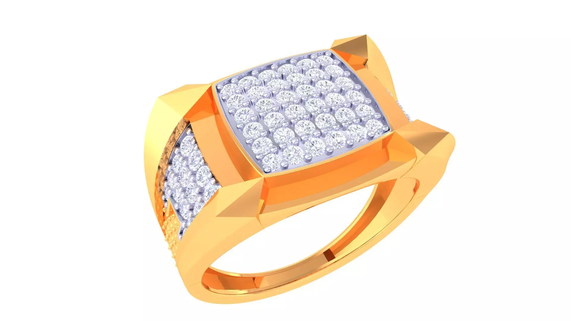 Gents ring - 38 3D print model_0