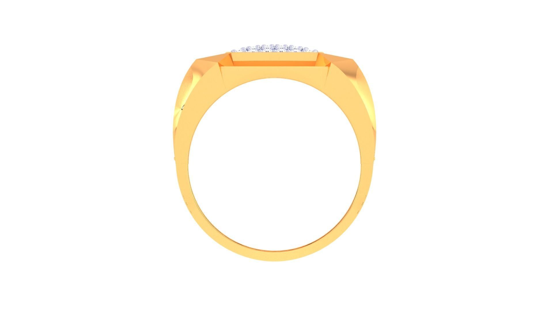 Gents ring - 38 3D print model_3