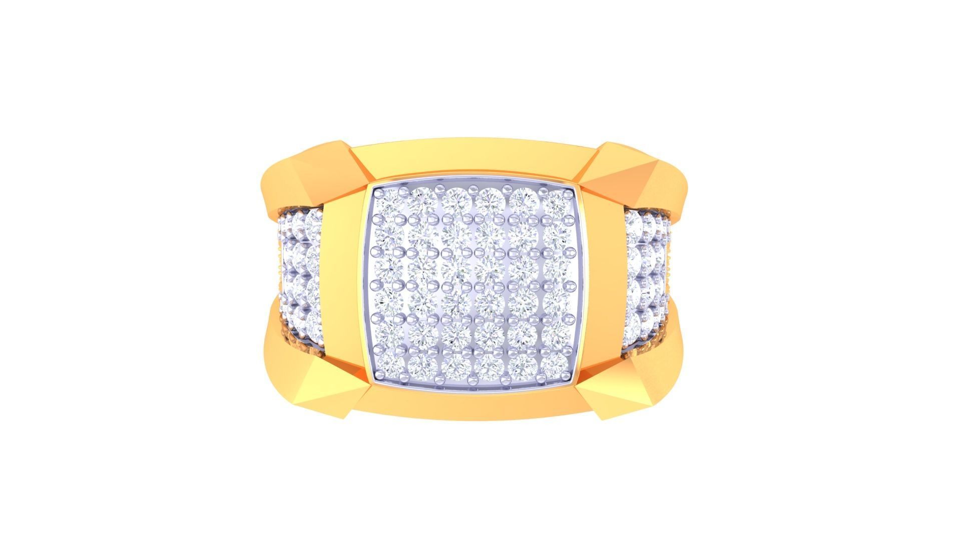 Gents ring - 38 3D print model_2
