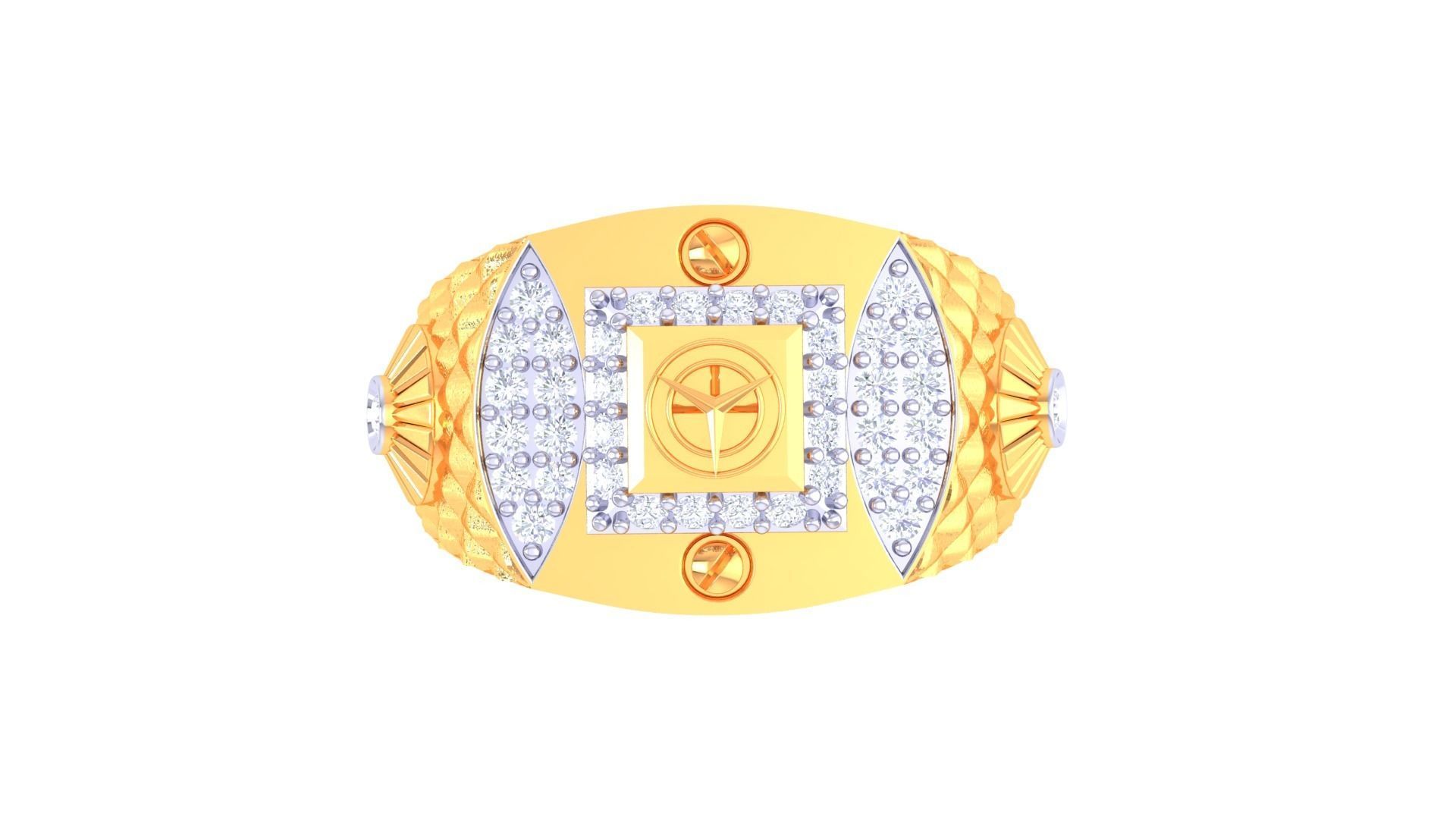 Gents ring - 37 3D print model_2