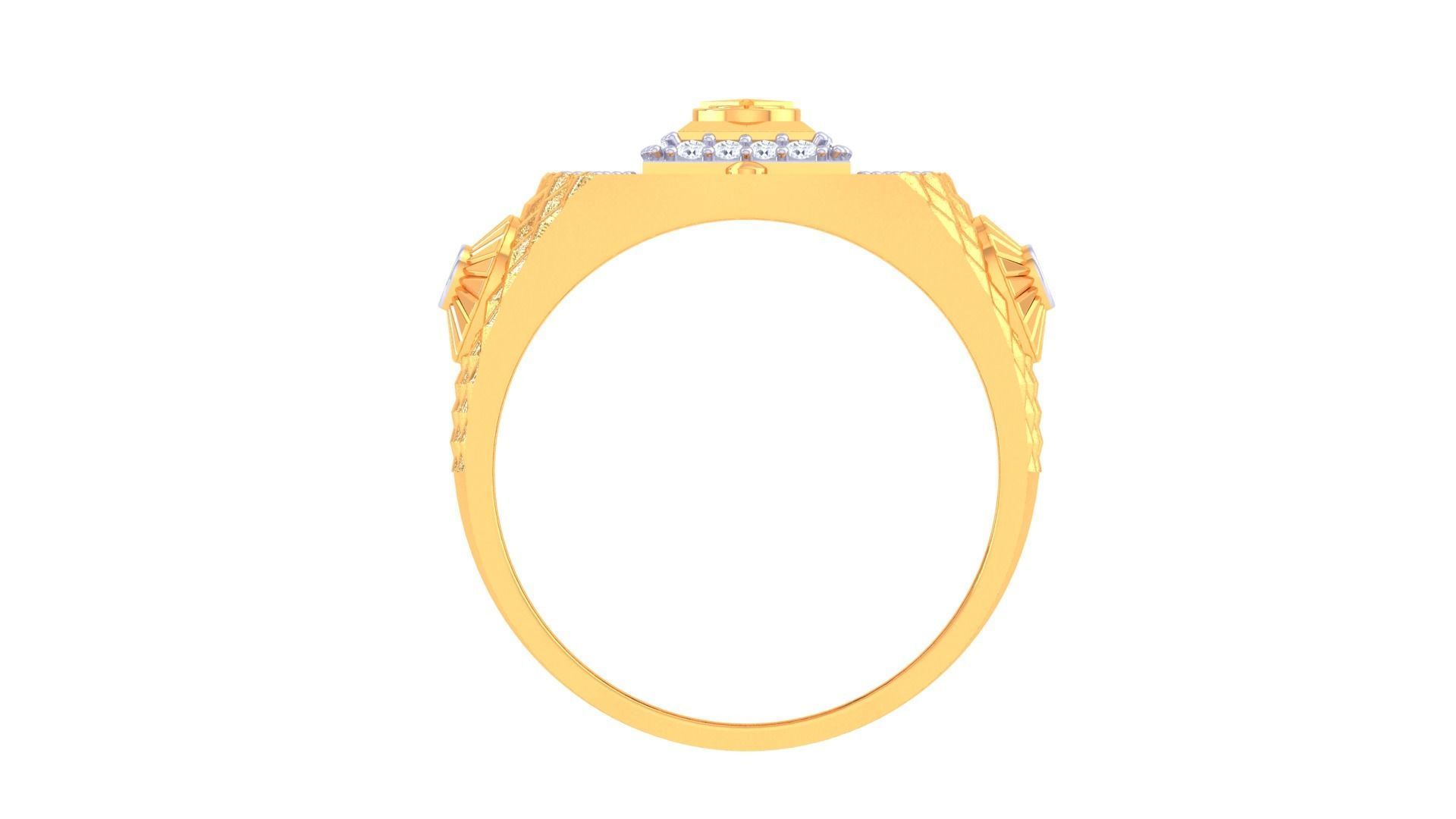 Gents ring - 37 3D print model_3