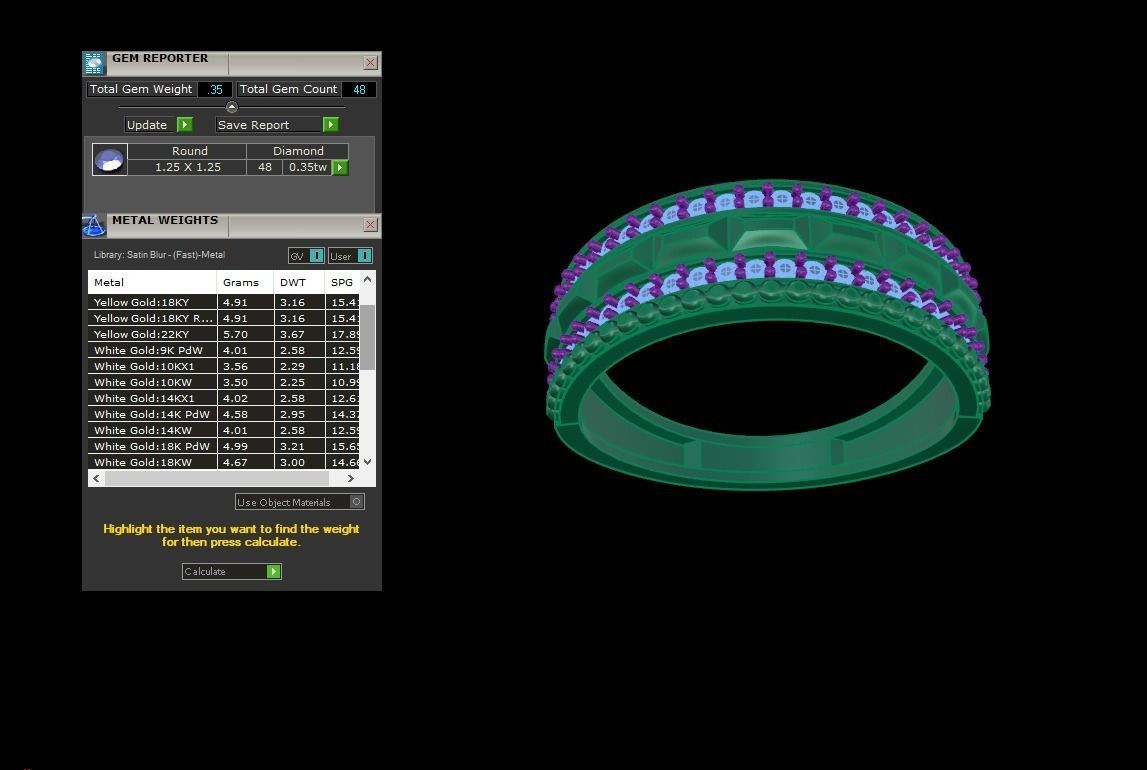 Gents ring - 3 3D print model_1