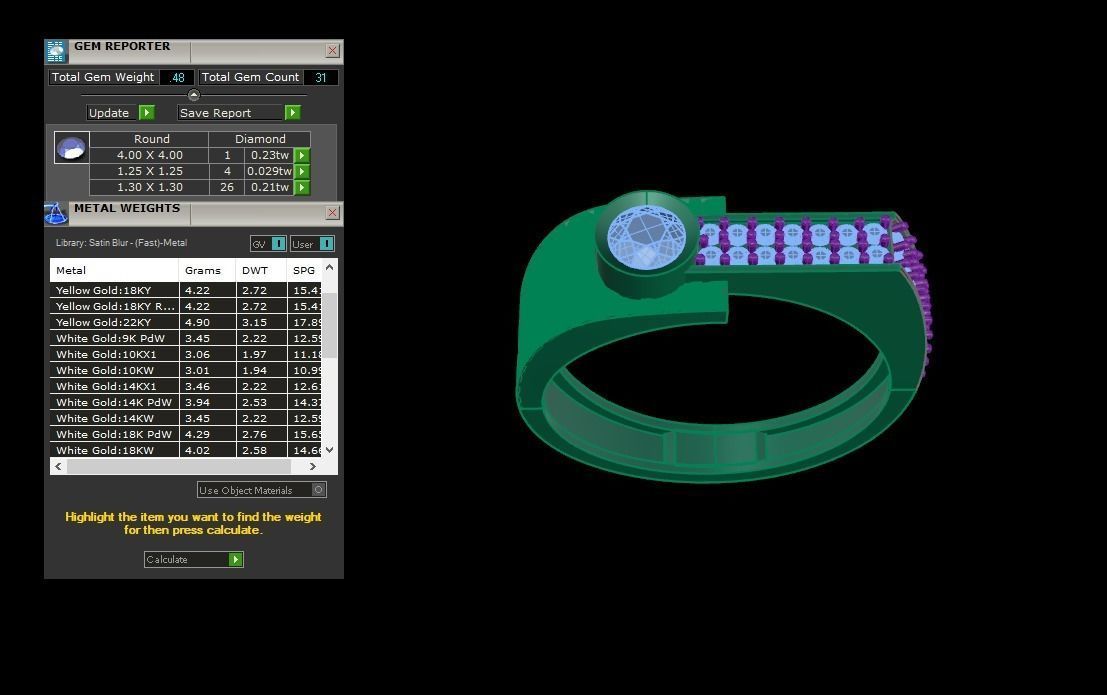 Gents ring - 2 3D print model_1