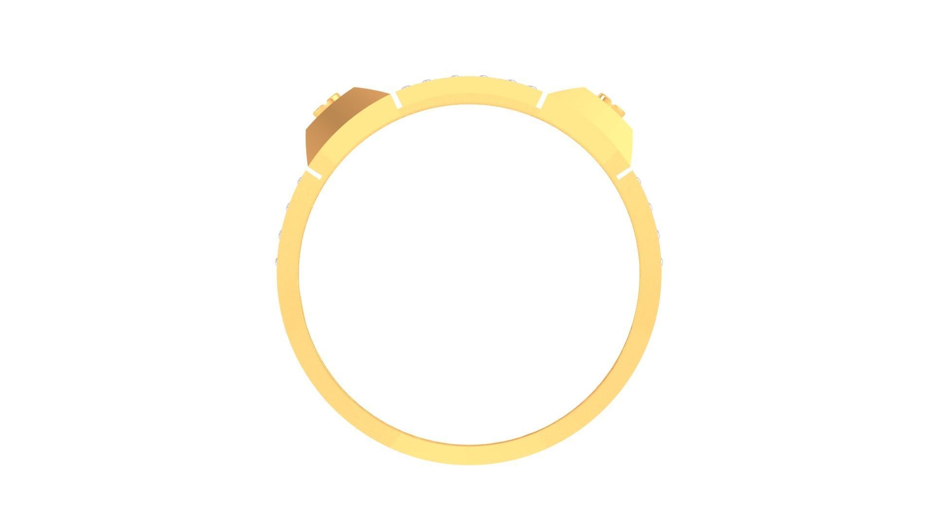 Gents ring - 10 3D print model_3