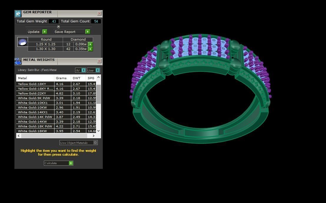 Gents ring - 1 3D print model_1