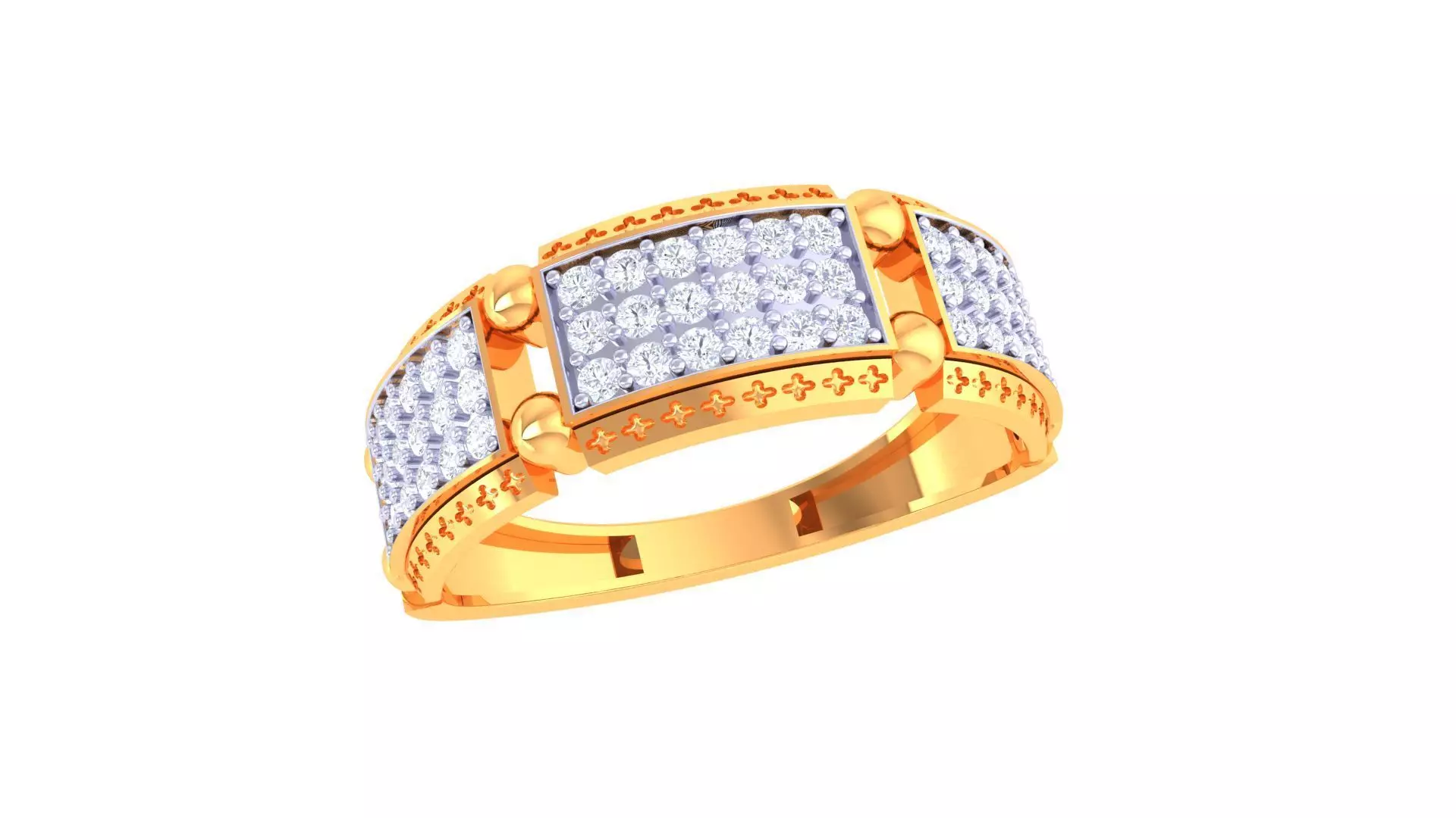 Gents ring - 1 3D print model_0