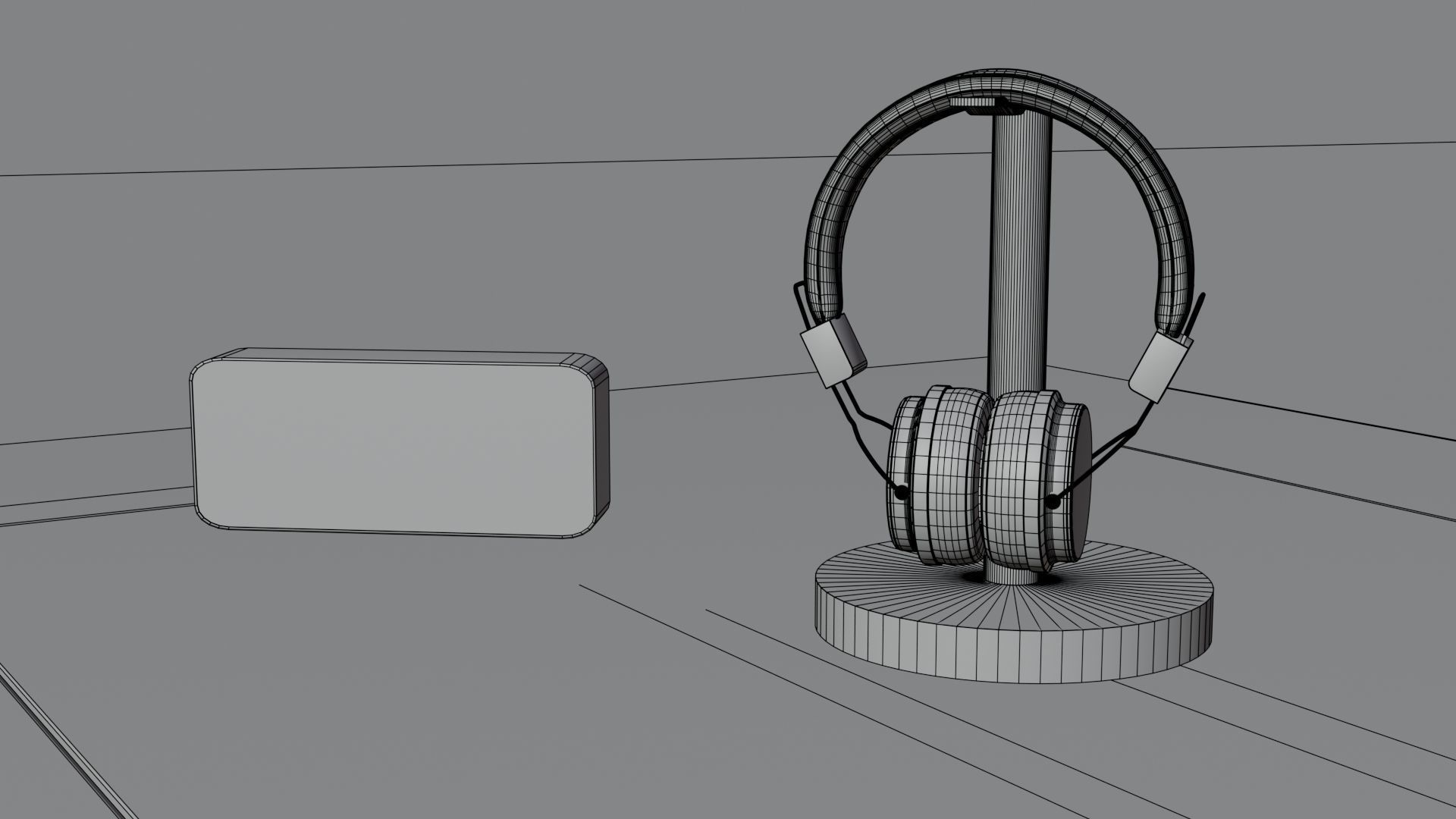 Minimatistic Gaming Desk 3d Model by Nikdox 3D model_15