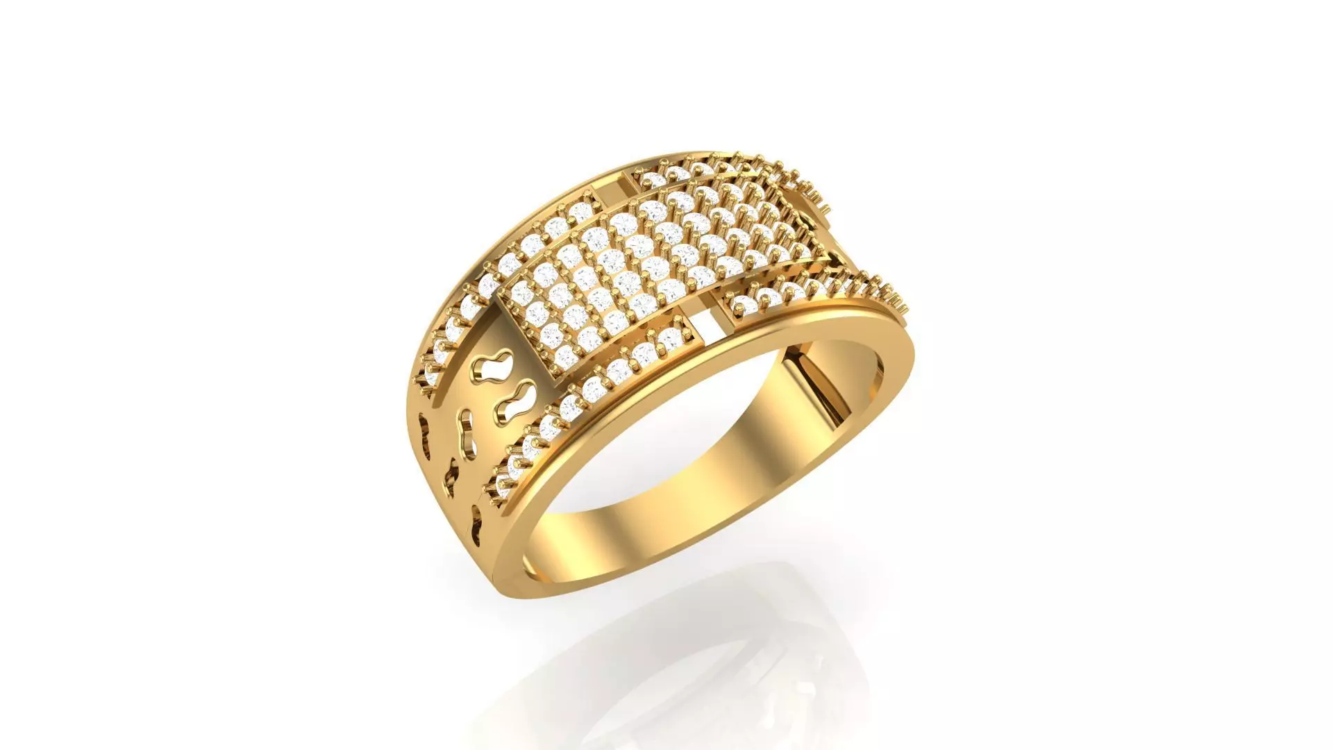 Gents ring - 5 3D print model_0