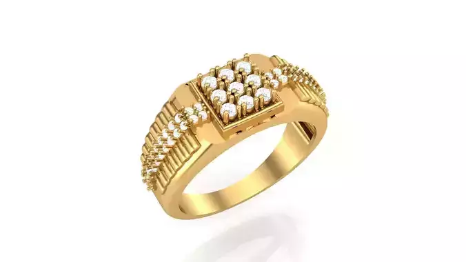 Gents ring - 1 3D print model