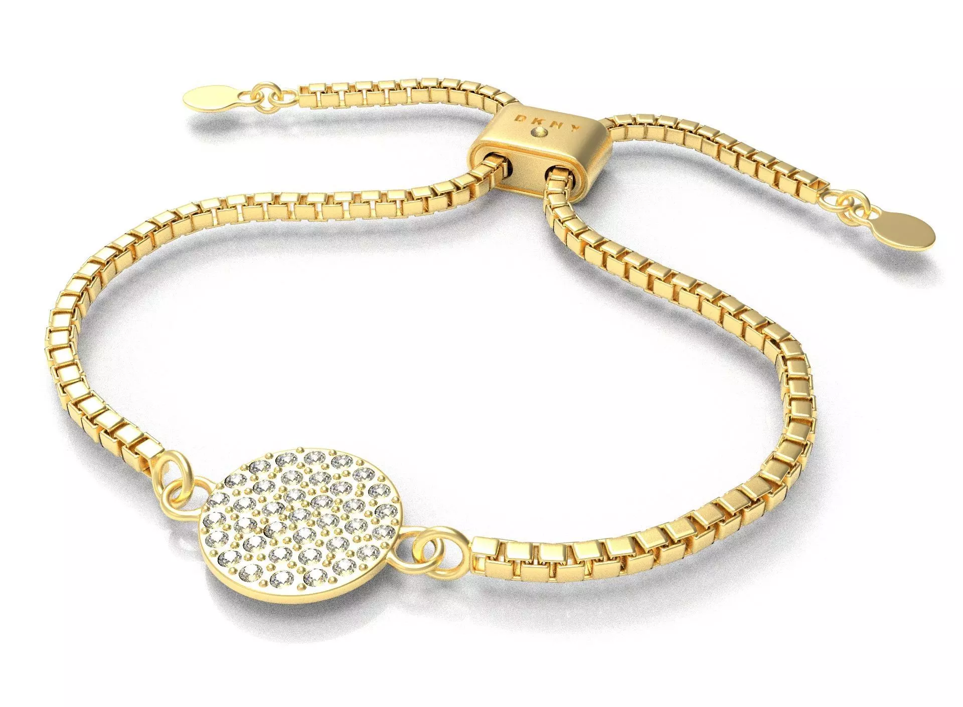 DKNY Bracelet 3D model_0