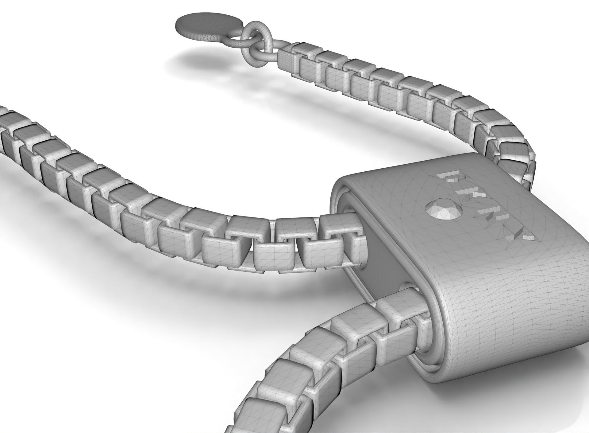 DKNY Bracelet 3D model_3