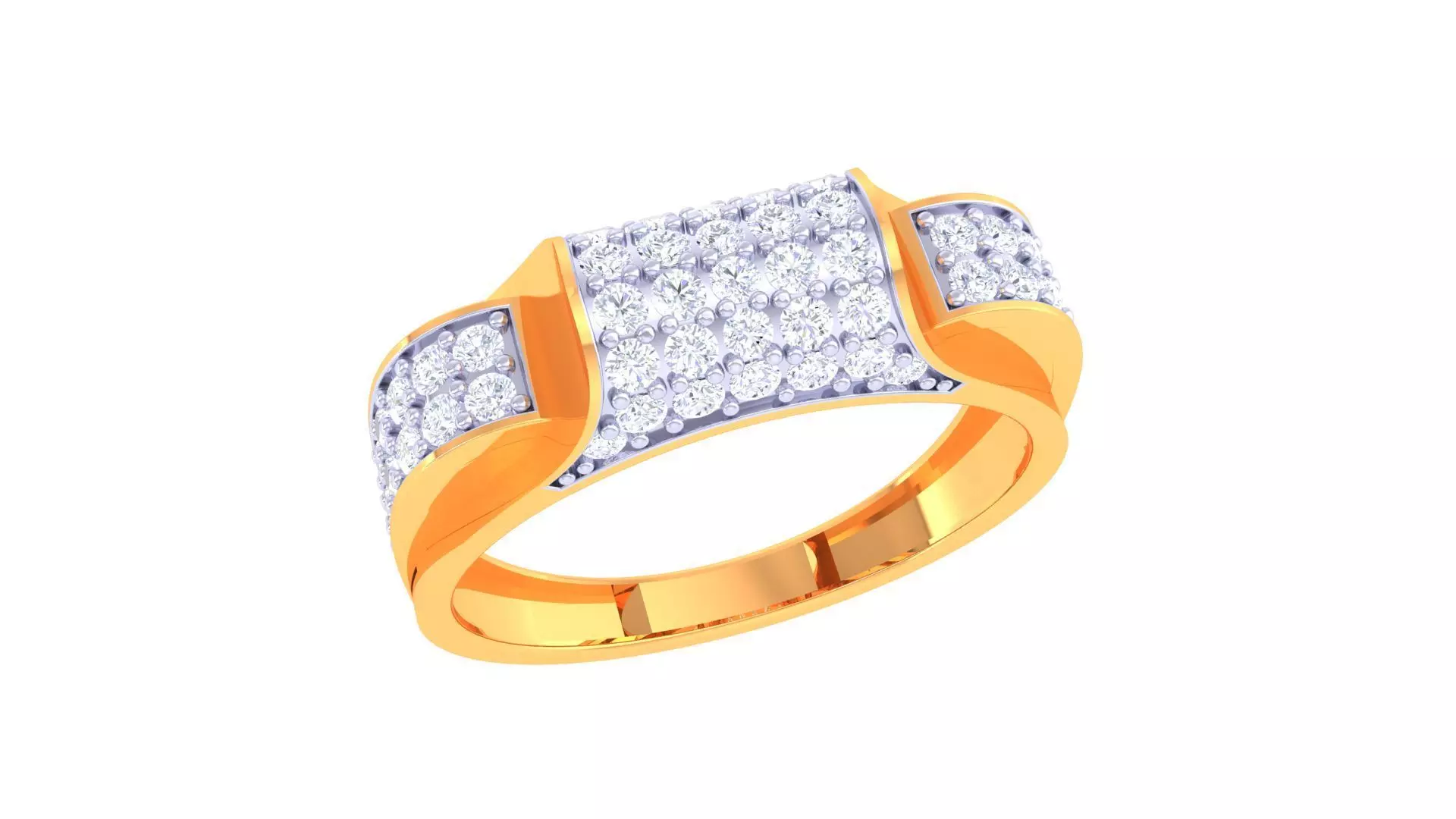 Gents ring - 49 3D print model_0