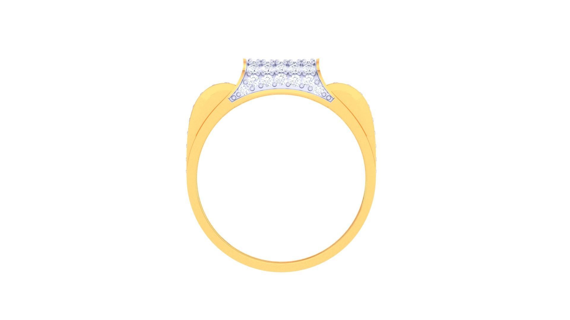 Gents ring - 49 3D print model_4