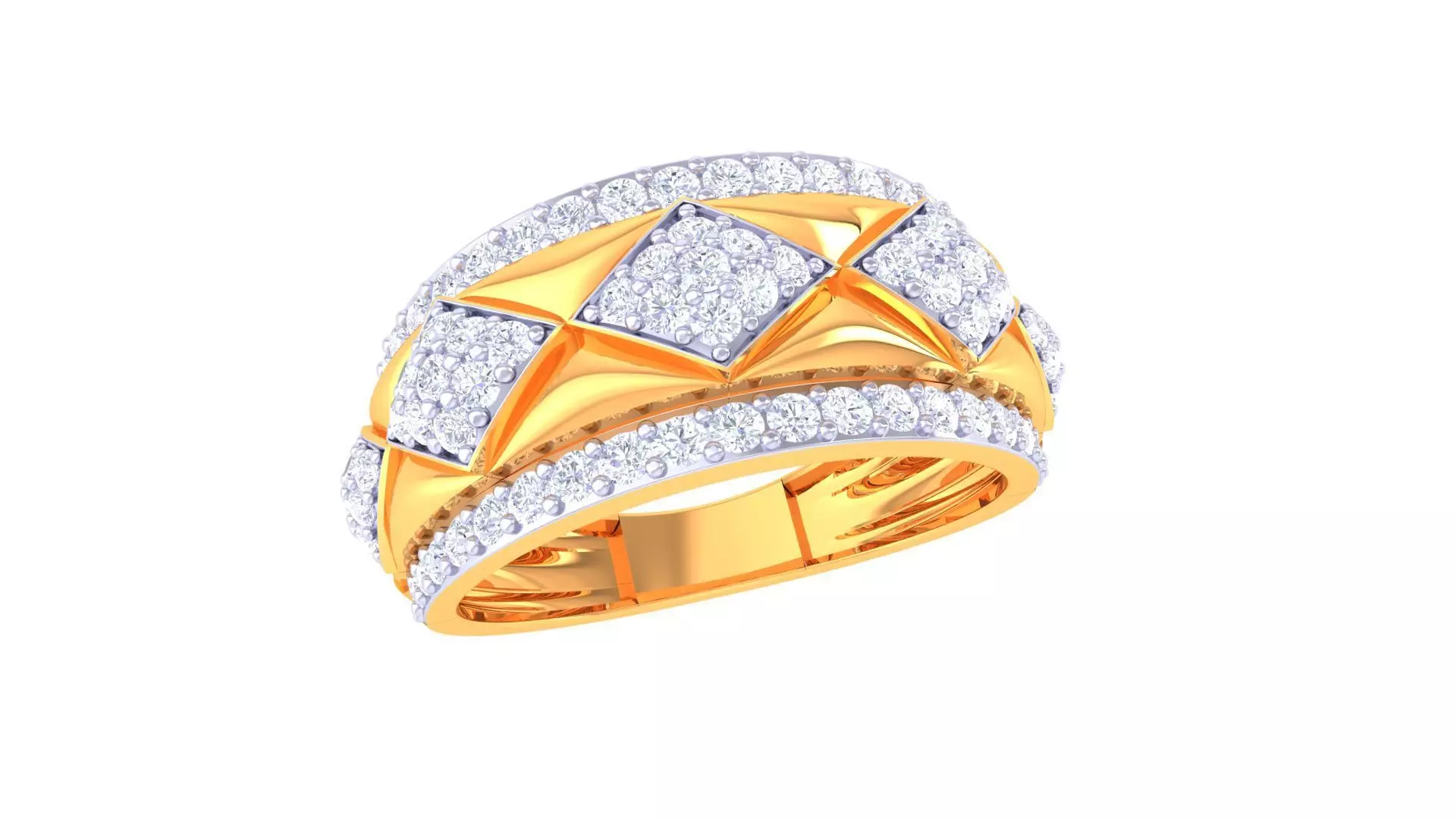 Gents ring - 4 3D print model_0