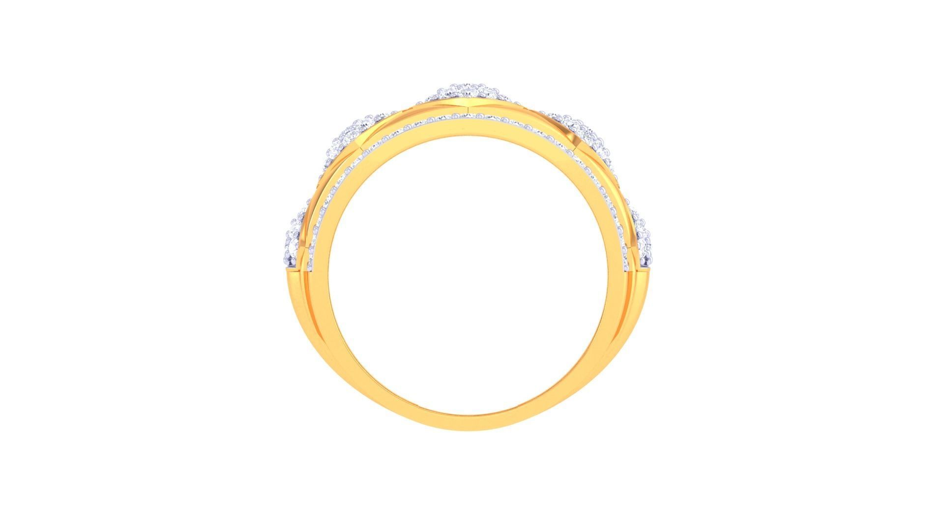 Gents ring - 4 3D print model_3