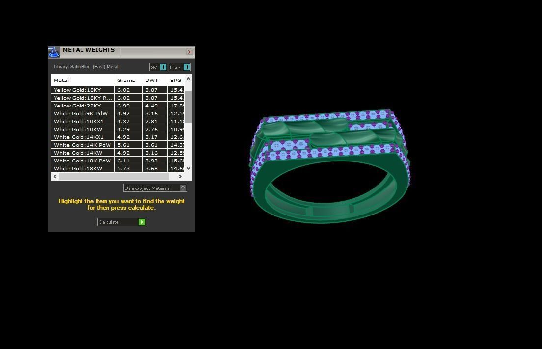 Gents ring - 38 3D print model_2