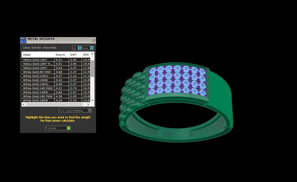 Gents ring - 27 3D print model_2