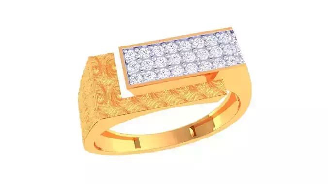 Gents ring - 19 3D print model