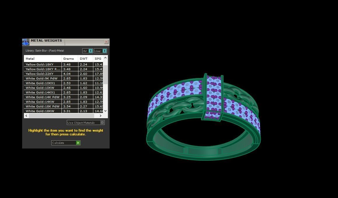 Gents ring - 16 3D print model_1