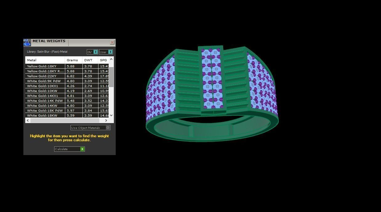 Gents ring - 13 3D print model_1