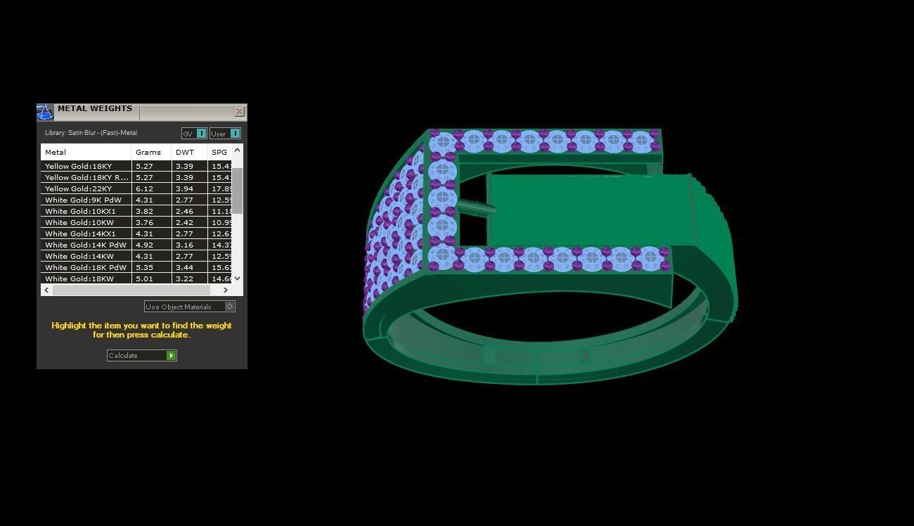 Gents ring - 10 3D print model_1