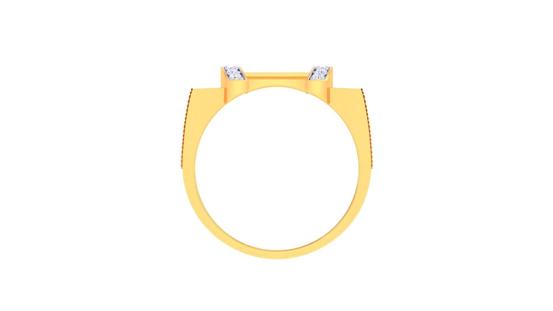 Gents ring - 1 3D print model_3