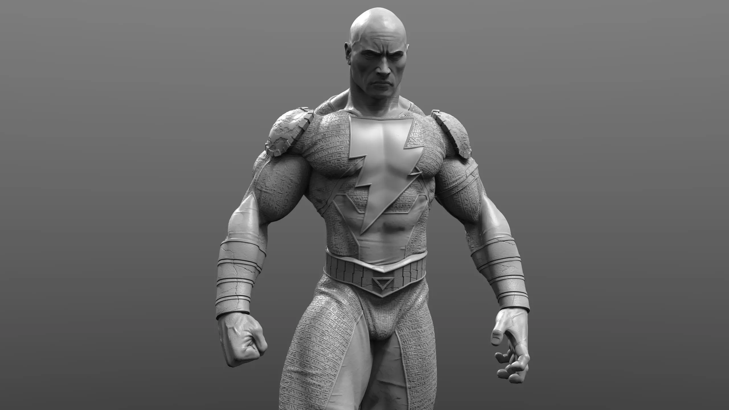 Black Adam - DC 3D print model_0