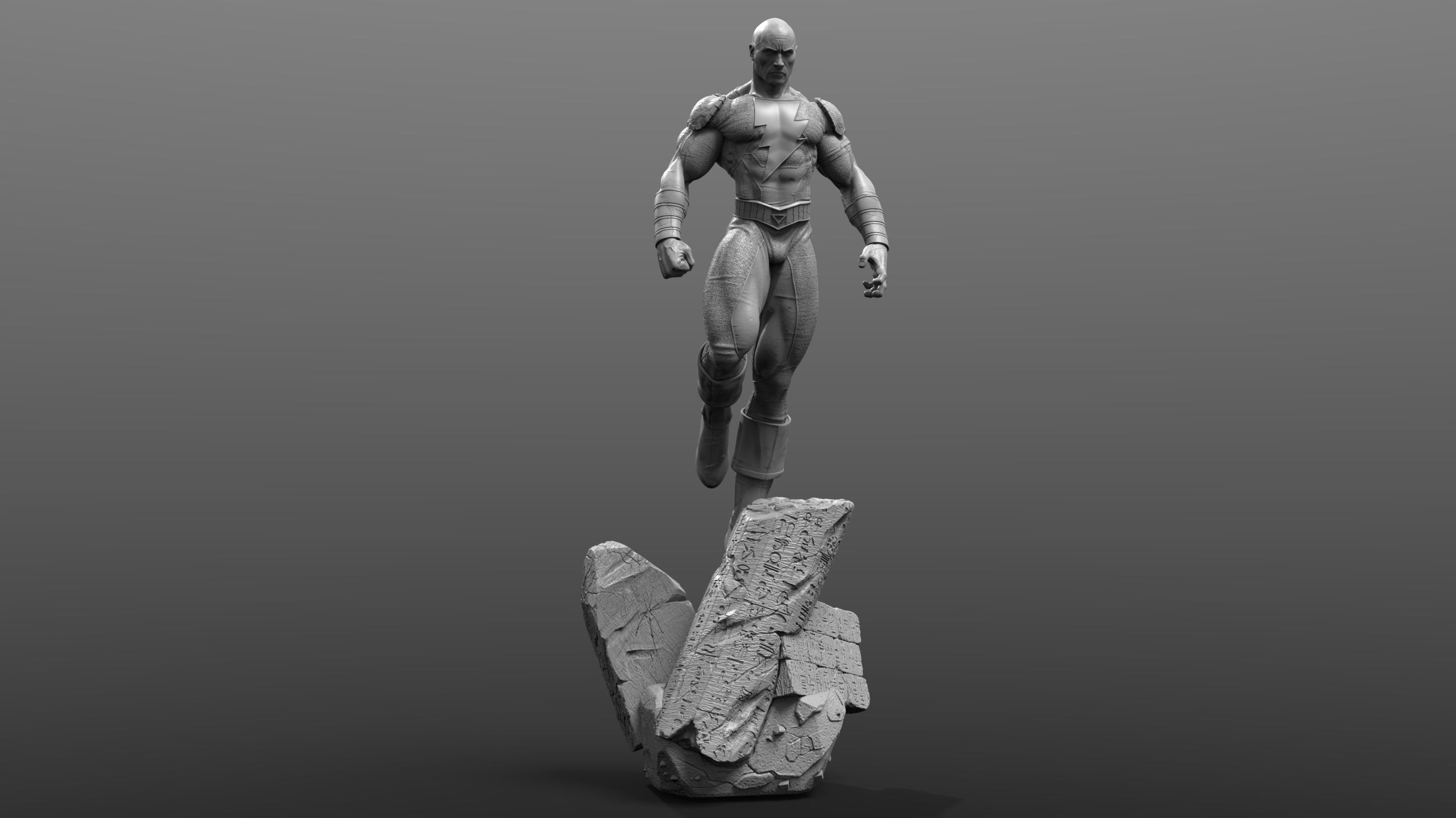 Black Adam - DC 3D print model_2