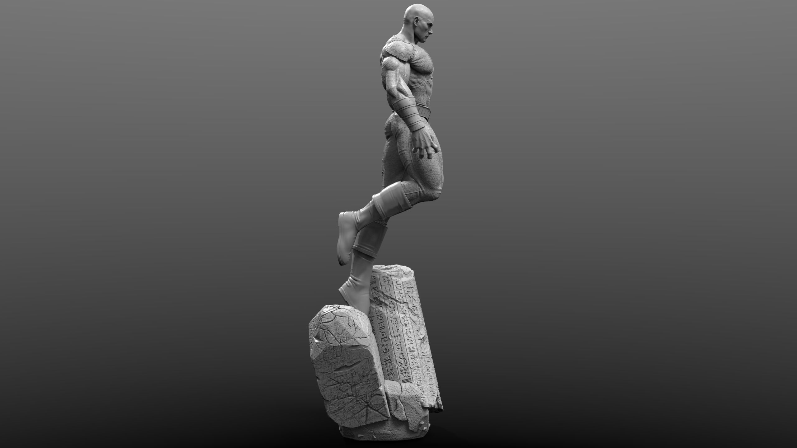 Black Adam - DC 3D print model_3