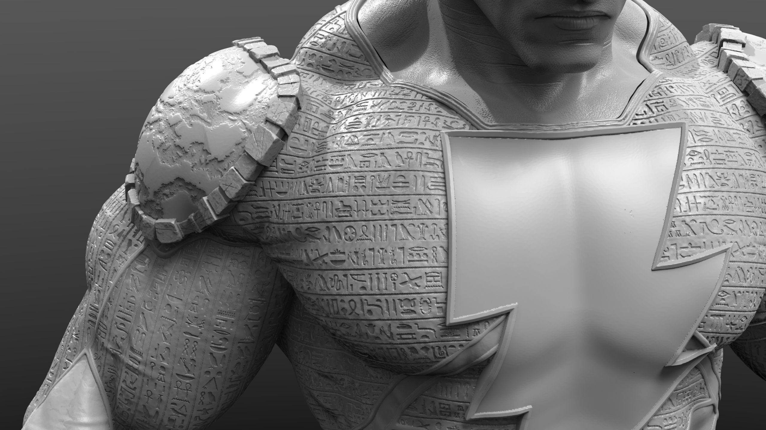 Black Adam - DC 3D print model_6