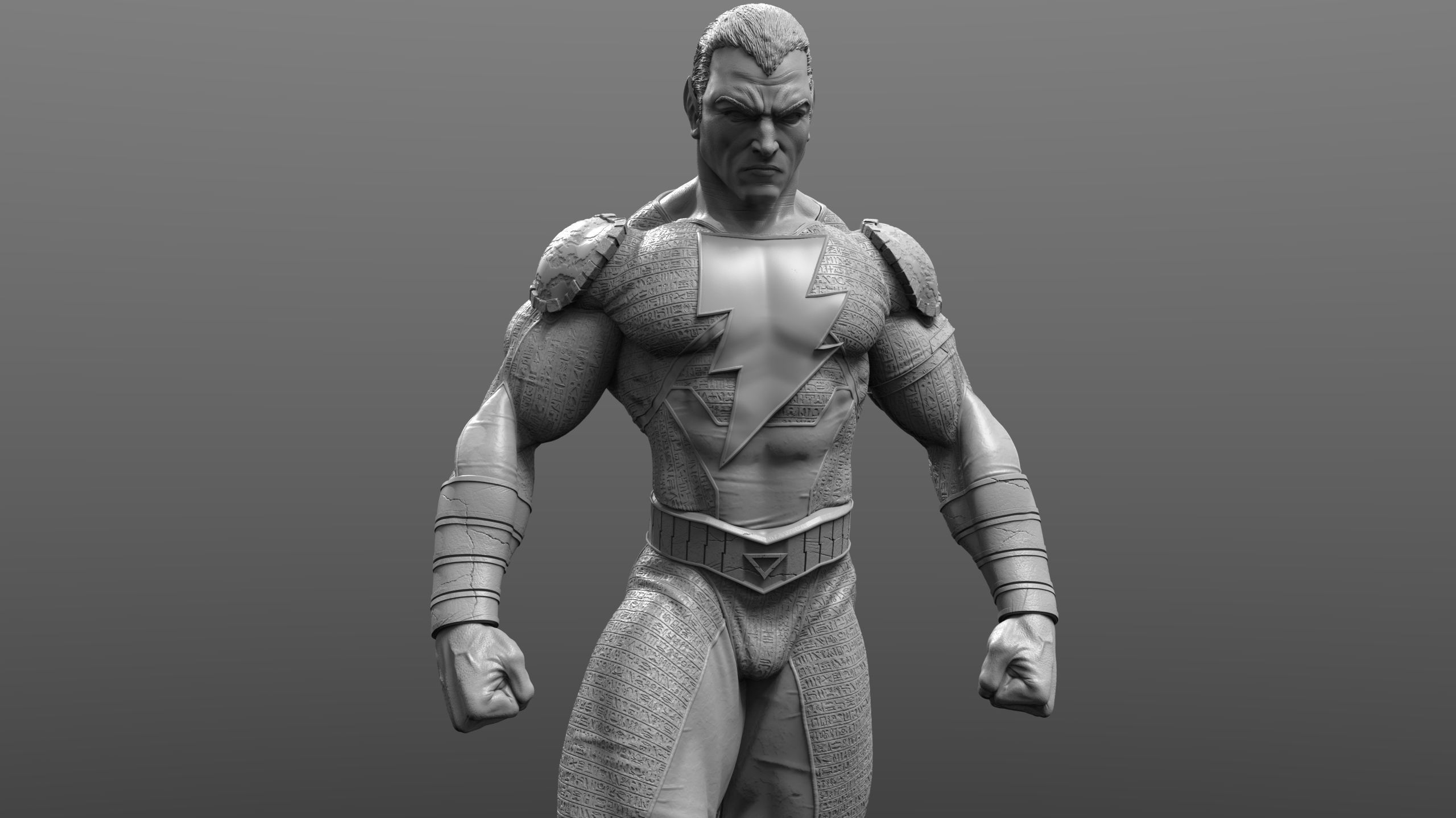 Black Adam - DC 3D print model_1