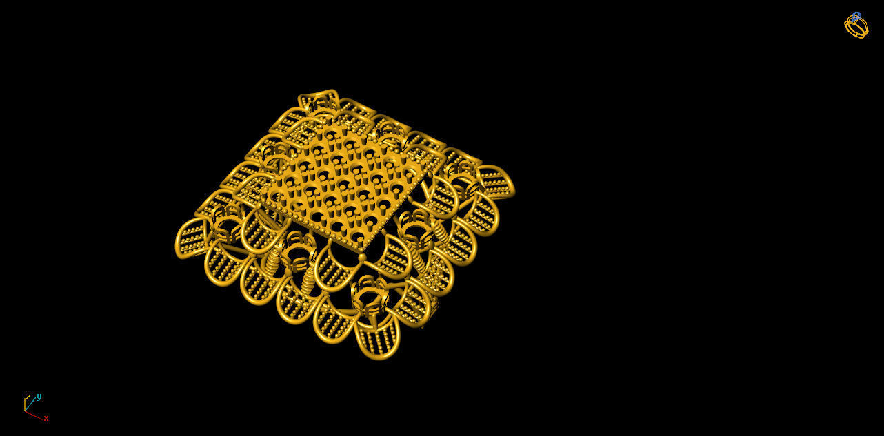 3d Ring Jewelry Models bulk 3D cad cam 3D print model_4