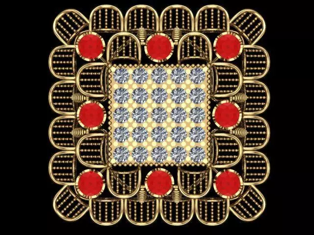 3d Ring Jewelry Models bulk 3D cad cam 3D print model_0