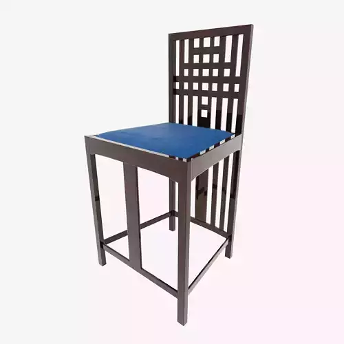 Mackintosh - Houshill White Bedroom Chair