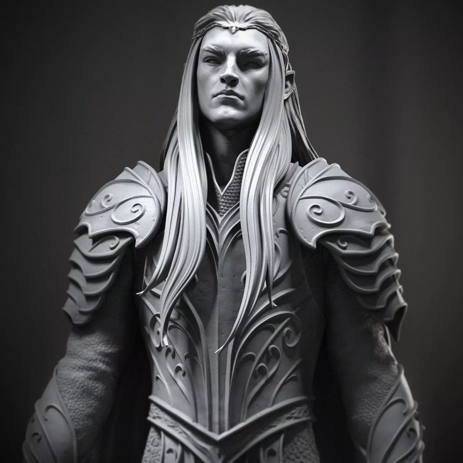 Thranduil 3D Print lord of rings statue 3D print model_0