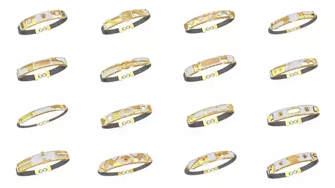 20 Black Belt Bracelet Packs