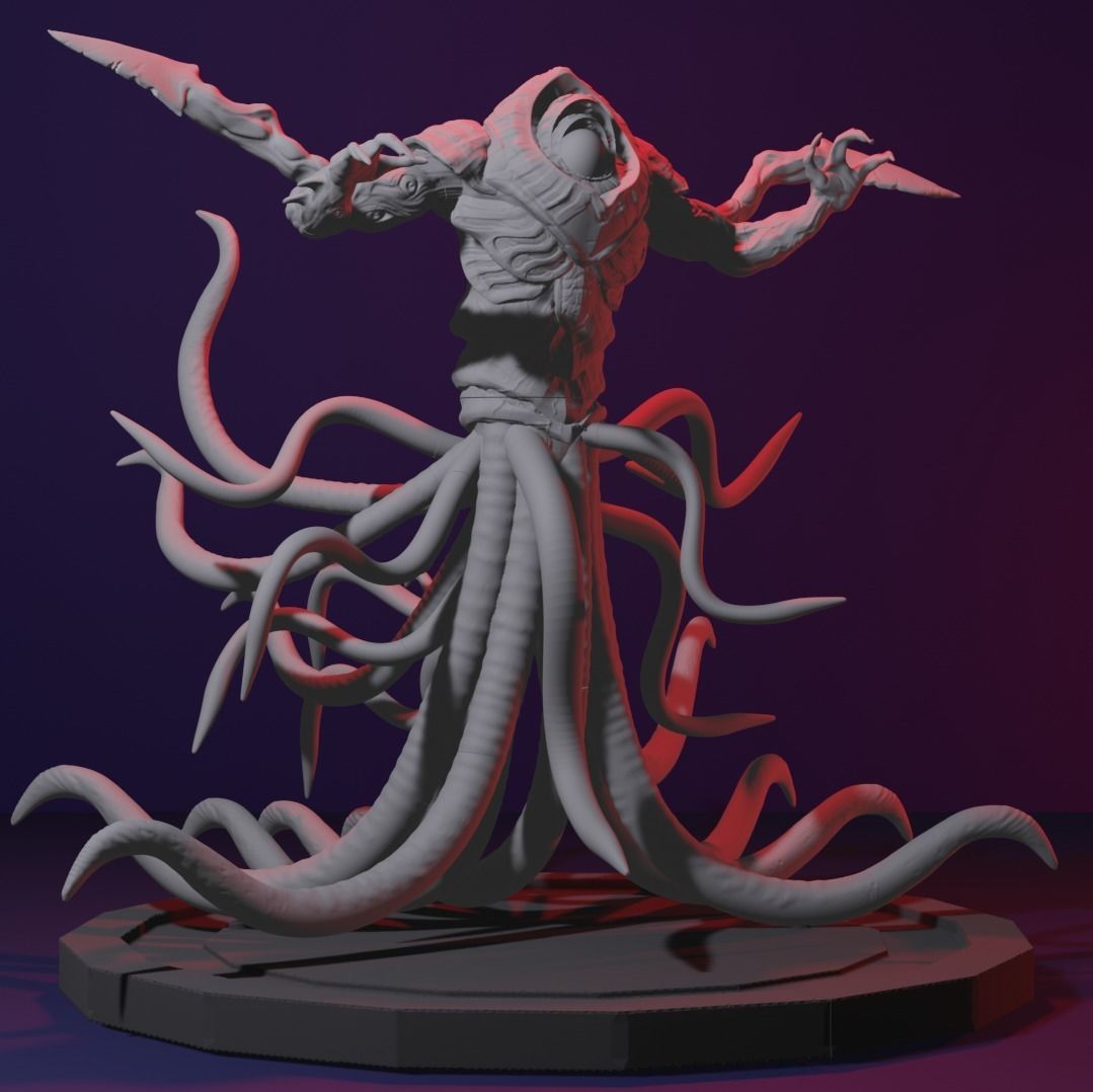 Eldrazi Kozilek 3D print model_1