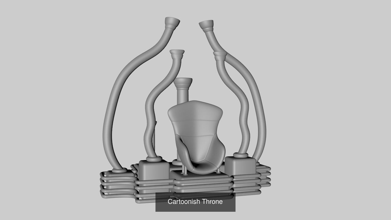Covid 19 The Awakening 3D Model Collection_11