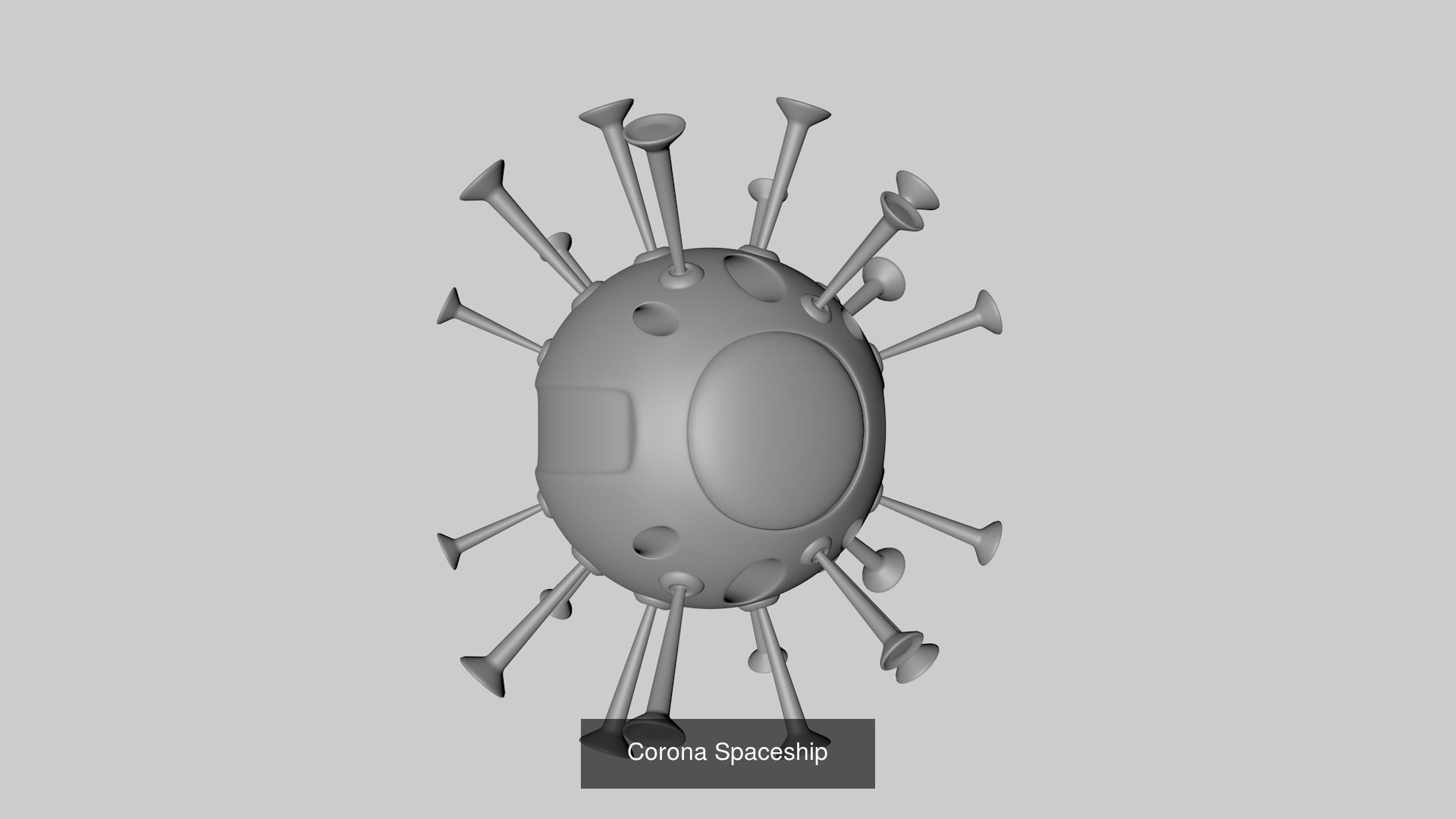 Covid 19 The Awakening 3D Model Collection_23