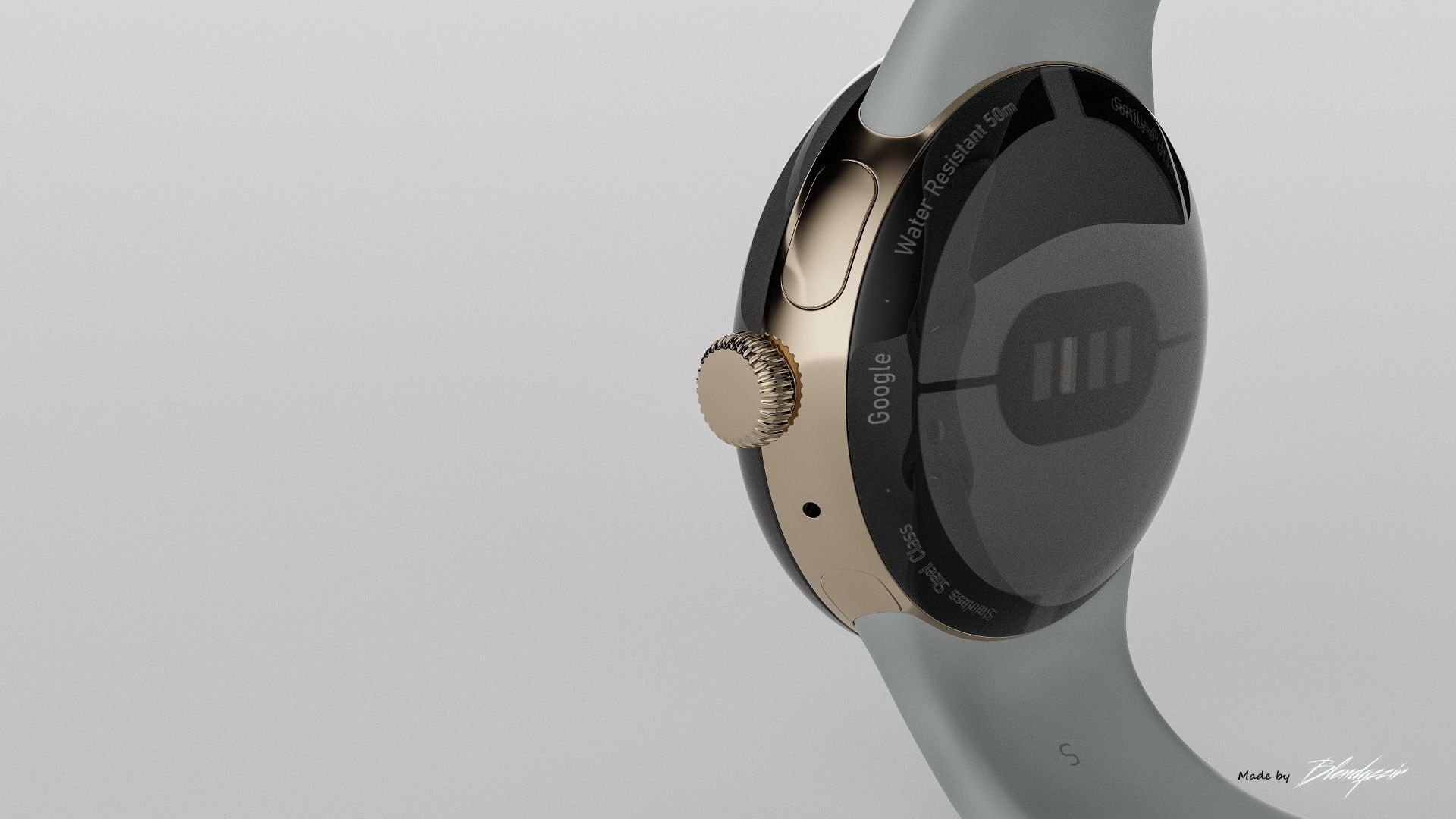 GOOGLE PIXEL WATCH 3D model_7