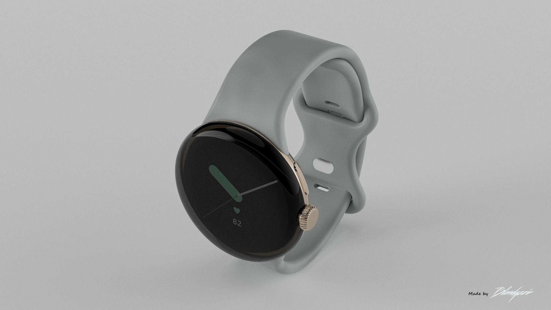 GOOGLE PIXEL WATCH 3D model_15