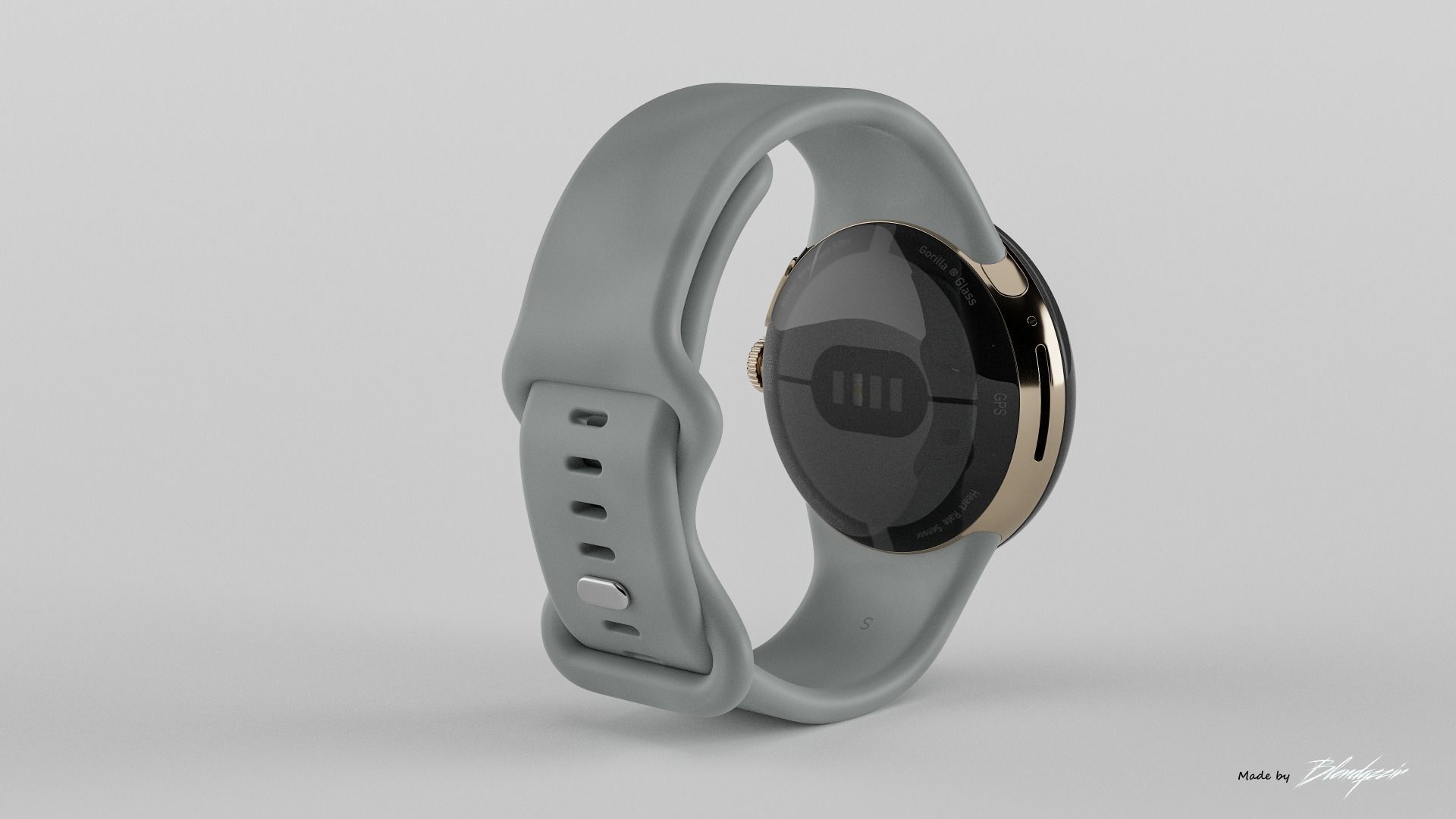 GOOGLE PIXEL WATCH 3D model_11