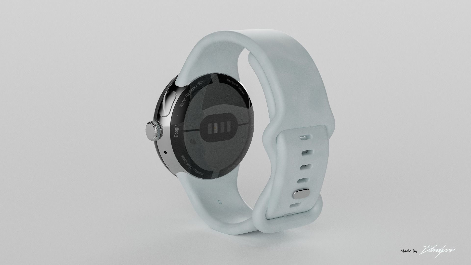 GOOGLE PIXEL WATCH 3D model_10