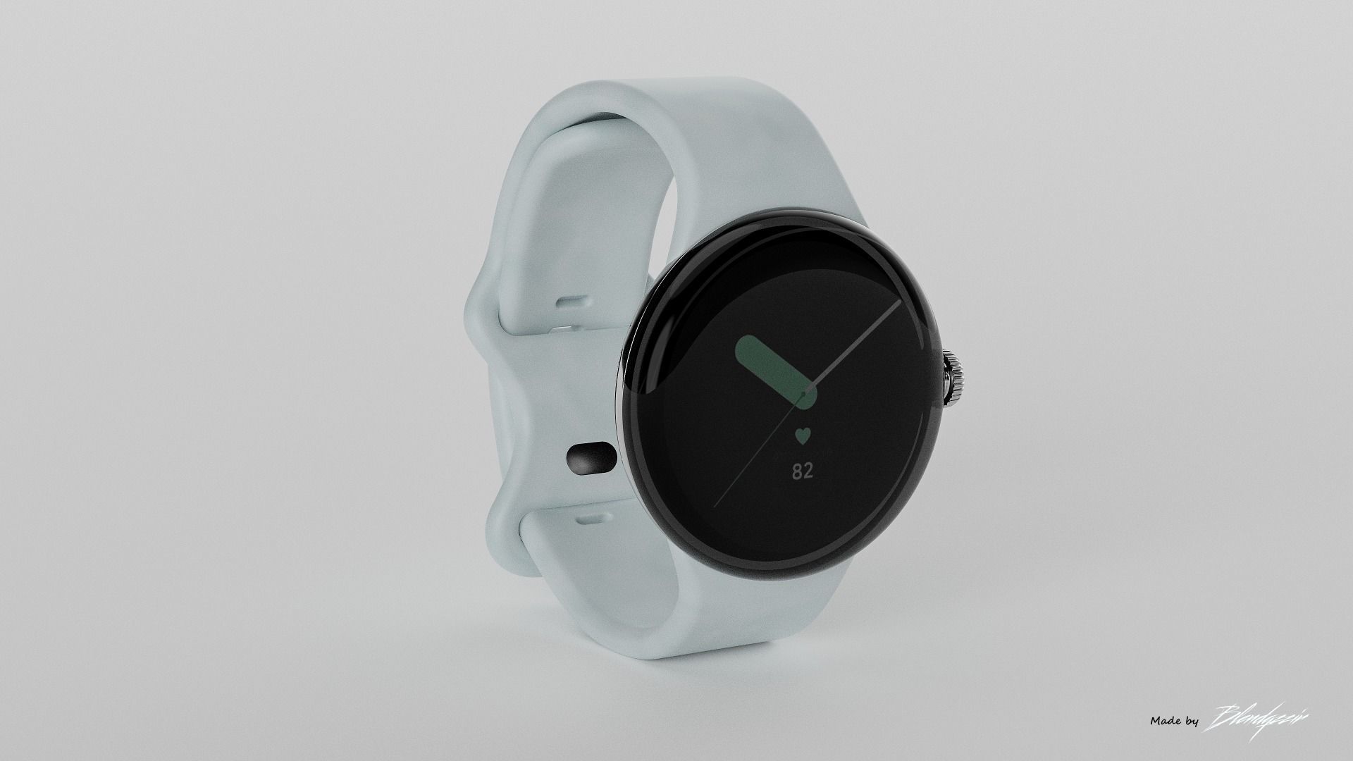 GOOGLE PIXEL WATCH 3D model_14