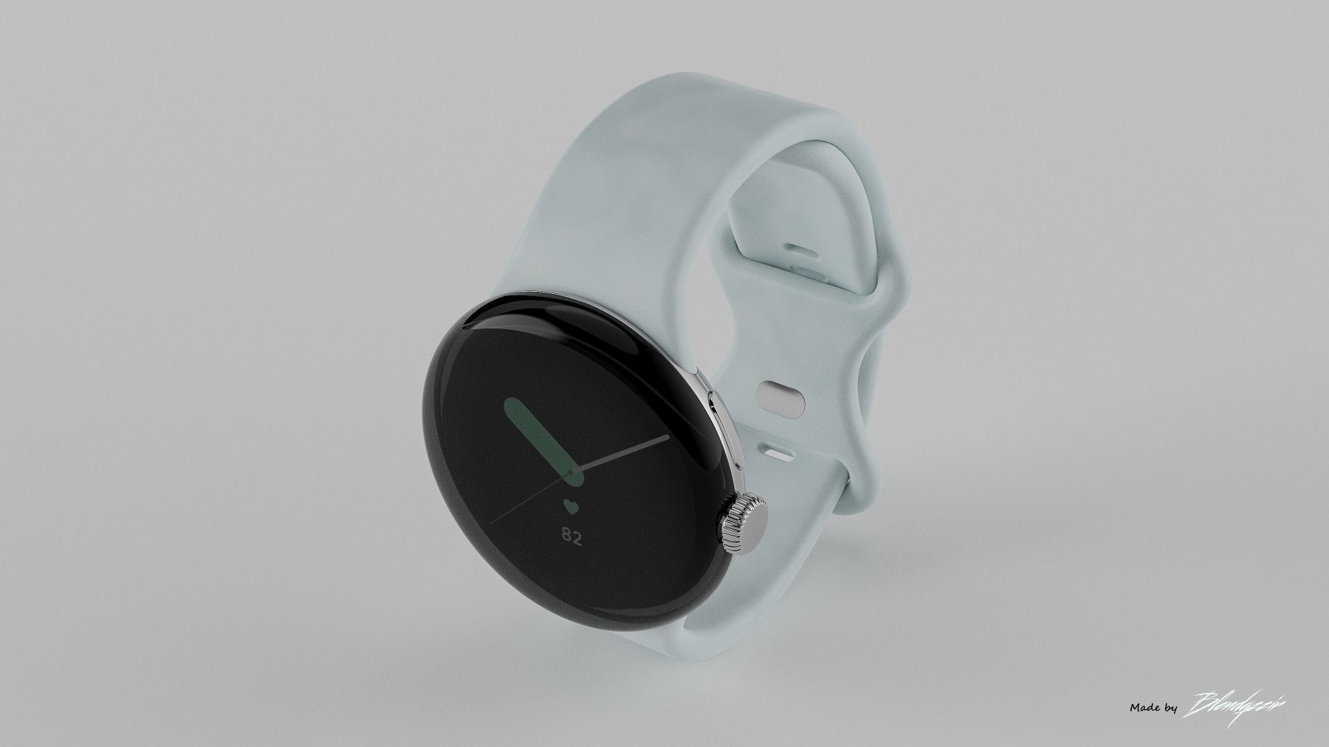 GOOGLE PIXEL WATCH 3D model_16