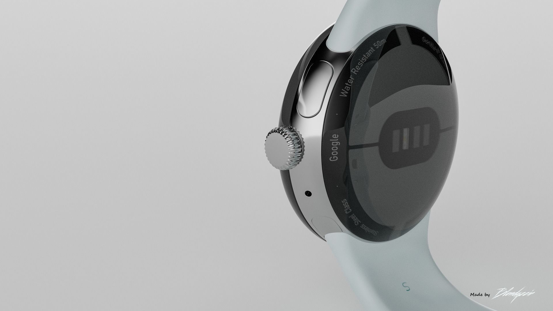 GOOGLE PIXEL WATCH 3D model_8