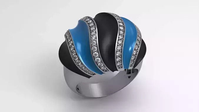 Diamond ring jewelry