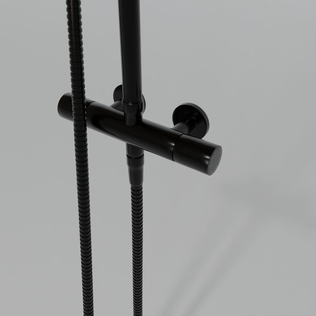 Shower faucet 3D model_1