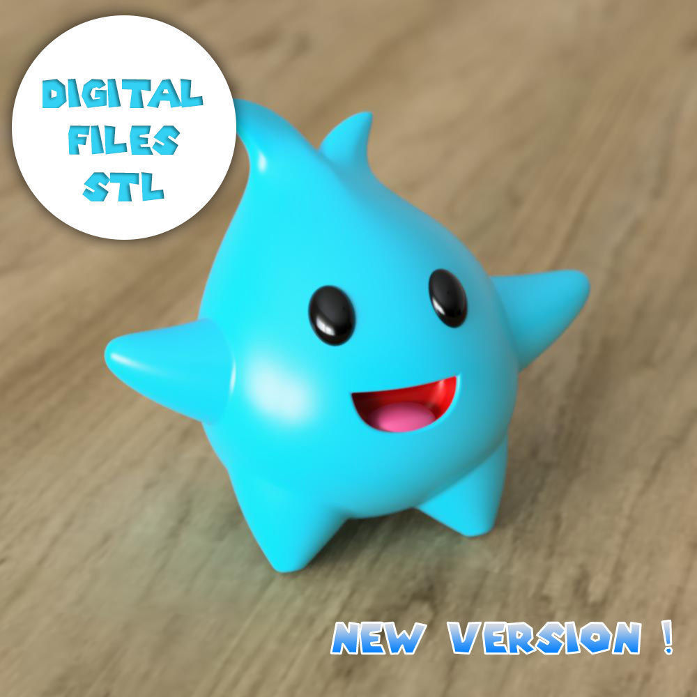 Lumalee from Super Mario Bros Movie 3D print model_2